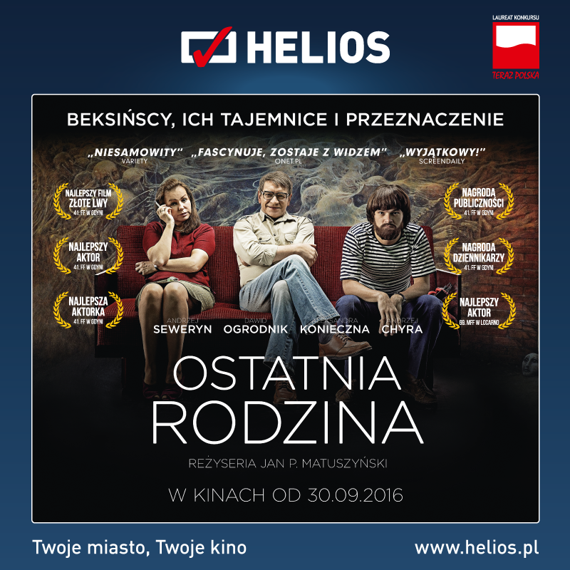 „Ostatnia rodzina” na ekranach kin Helios!
