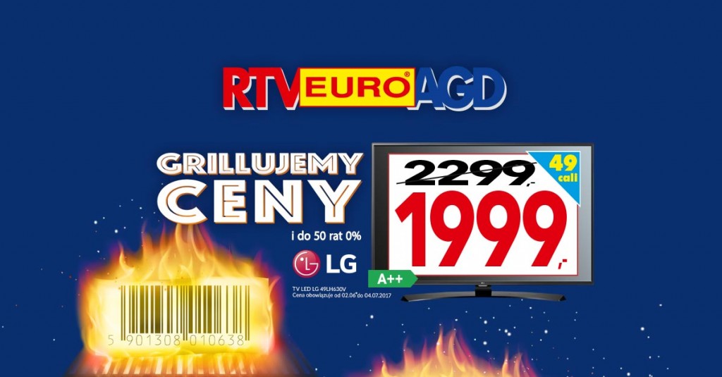 RTV EURO AGD – SEZON NA GRILLOWANE CENY