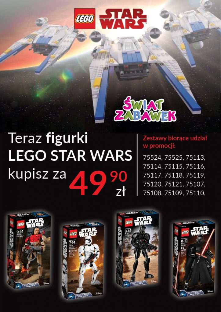 ŚWIAT ZABAWEK Promocja Lego Star Wars