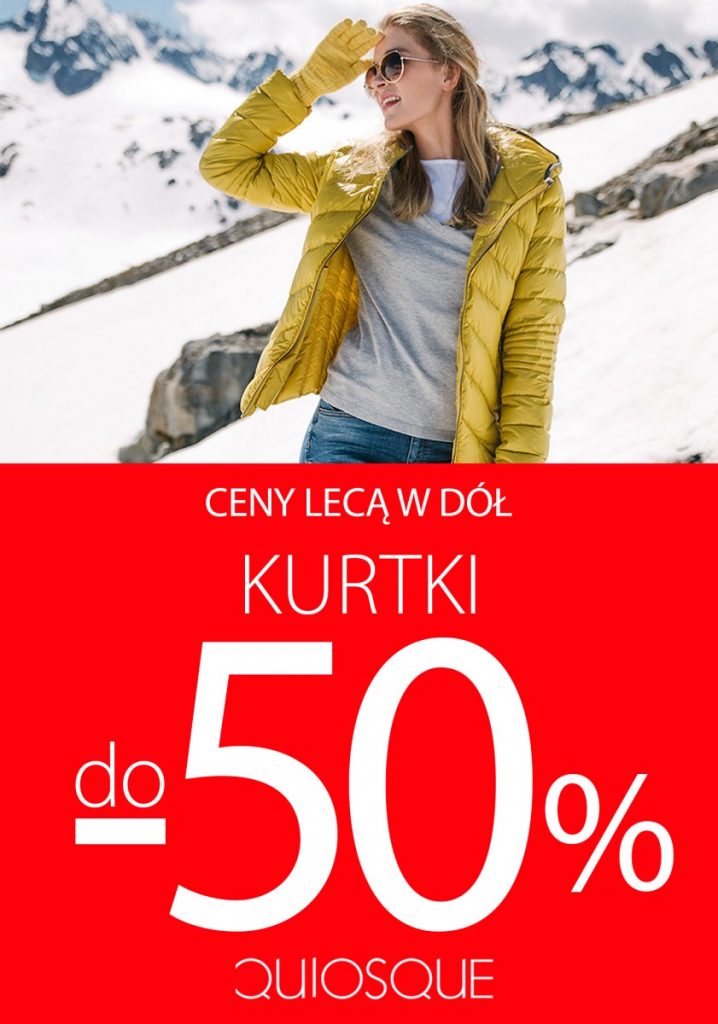 QUIOSQUE Kurtki do -50%!