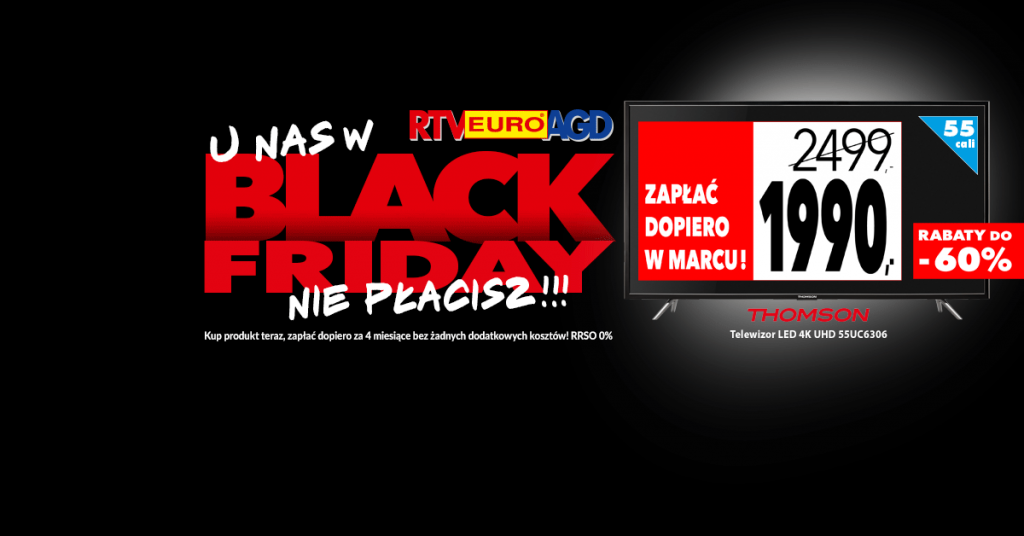 RTV EURO AGD Black Friday