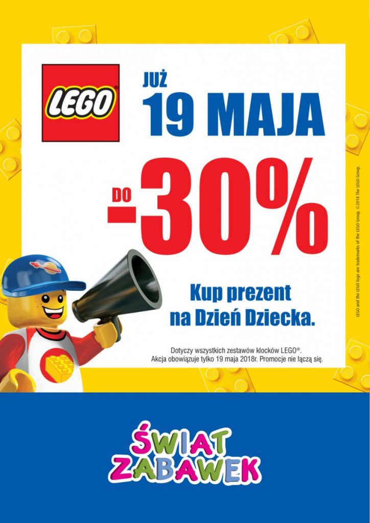 ŚWIAT ZABAWEK  LEGO do -30%!