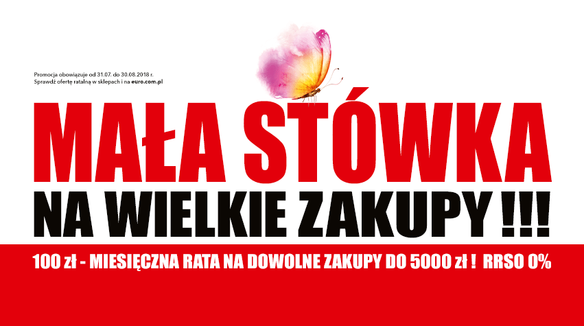 RTV EURO AGD MAŁA STÓWKA NA WIELKIE ZAKUPY!!!