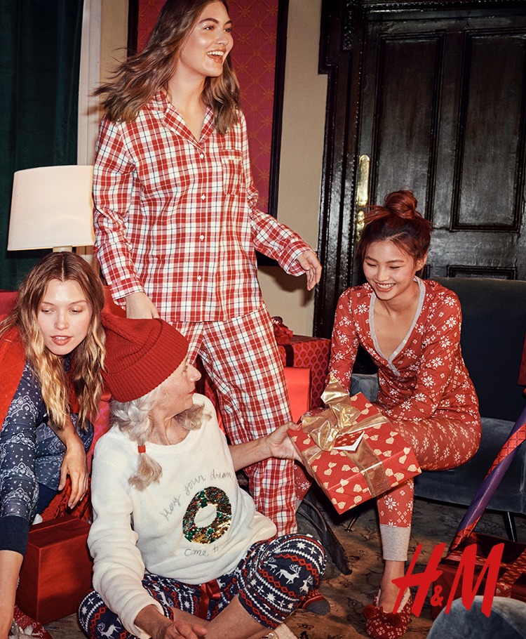 H&M Miękkie pidżamy na Święta