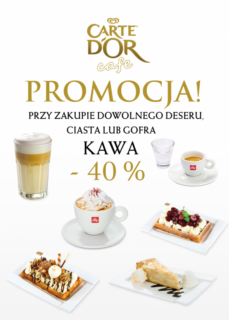CARTE D`OR CAFE Kawa -40%