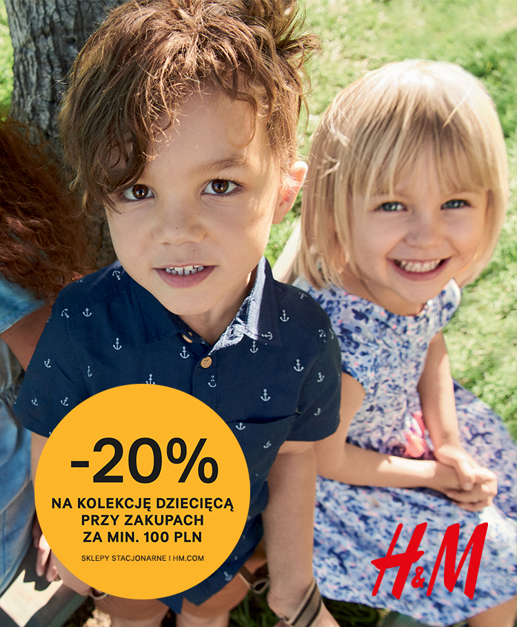 H&M 20% RABATU na kolekcję dziecięcą!