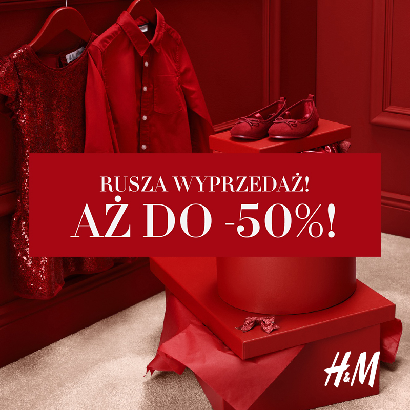 H&M – Letnia wyprzedaż do -50%